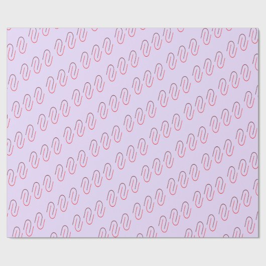 Minimal Geometric Abstract Line Pattern Cadeaupapier (Vlak)