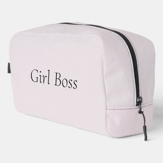 Minimal Girl Boss Modern Toilettasje (Rechterhoek)