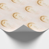 Minimal Gold Ramadan Stickers– Elegant Islamic Cadeaupapier (Hoek)