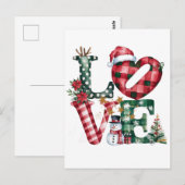 Minimal Golden Christmas Tree Card | Elegant Holid Briefkaart (Voorkant / Achterkant)