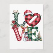 Minimal Golden Christmas Tree Card | Elegant Holid Briefkaart (Voorkant)