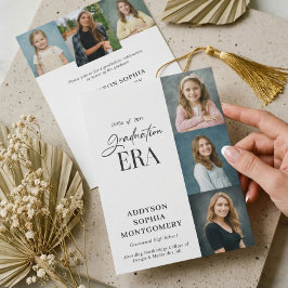 Minimal Graduation Era Then & Now Photos Grad Kaart