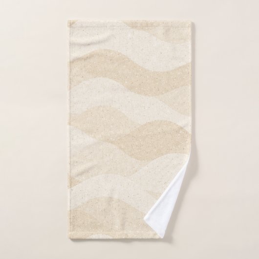 Minimal Grain Texture ,Soft, Neutral pattern Bad Handdoek (Handdoek)
