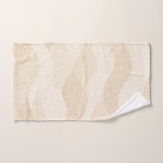 Minimal Grain Texture ,Soft, Neutral pattern Bad Handdoek (Handdoek)