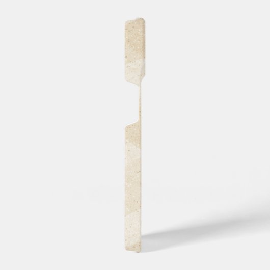 Minimal Grain Texture ,Soft, Neutral pattern iPhone Hoesje (Rechterkant)