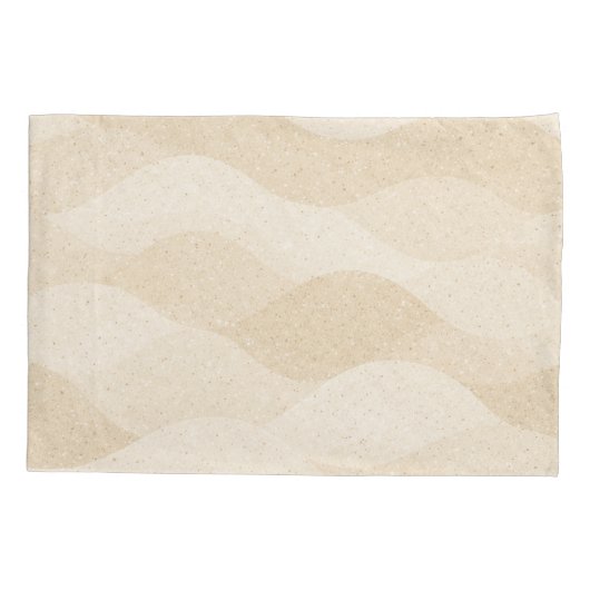 Minimal Grain Texture ,Soft, Neutral pattern Kussensloop (Achterkant)
