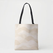 Minimal Grain Texture ,Soft, Neutral pattern Tote Bag (Voorkant)