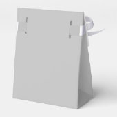 Minimal Grey de avond voor repetitie diner Bedankdoosjes (Achterkant)