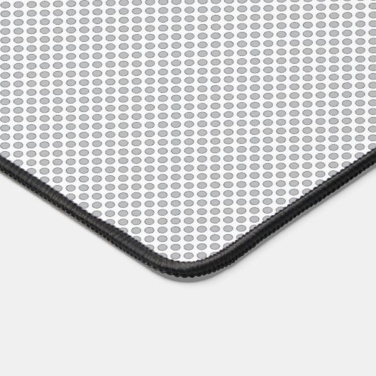 Minimal Grey Polka Dot Pattern  Bureaumat (Hoek)