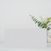 Minimal Grey Polka Dot Pattern  Menu (Staand voorkant)