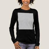 Minimal Grey Polka Dot Pattern  Tri-Blend Shirt (Voorkant)