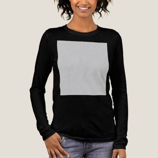 Minimal Grey Polka Dot Pattern  Tri-Blend Shirt (Voorkant)