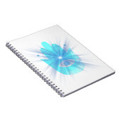 Minimal Hand & Eye Symbol Spiral Photo Notebook – Notitieboek (Rechterzijde)