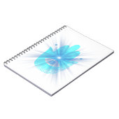 Minimal Hand & Eye Symbol Spiral Photo Notebook – Notitieboek (Linkerzijde)