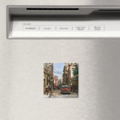 Minimal Havana Cuba  Retro City Magneet (Insitu (Vaatwasser))