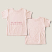 Minimal Heart Arrow Valentine T-Shirt (Ontwerp Voorkant & Achterkant)