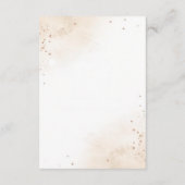 Minimal Heart Books for Baby Card – Blush Pink Informatiekaartje (Achterkant)