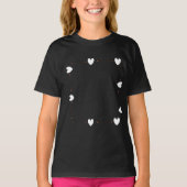 Minimal Heart Kids T-Shirt – Cute Love Design (Voorkant)