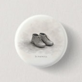 Minimal Holocaust Remembrance Day Ronde Button 3,2 Cm (Voorkant)