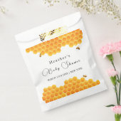 Minimal Honey Bumblebee Boy Baby shower Bedankzakje (Gezegeld)