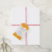 Minimal Honey Bumblebee Boy Baby shower Dank u Cadeaulabel (Met Touw)