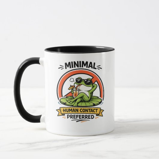 Minimal Human Contact Preferred Frog Design Mok (Links)