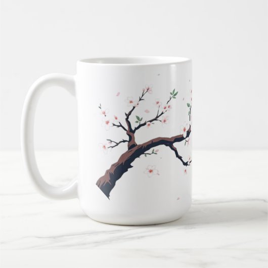 Minimal Japanese Tree Branch Koffiemok (Links)