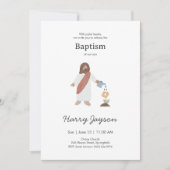 Minimal Jesus Baptism  Kaart (Voorkant)