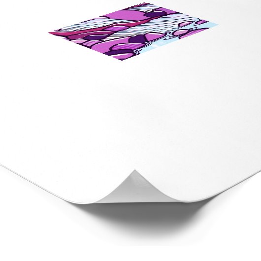 Minimal Landscape Art Print (Hoek)