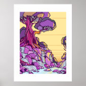 Minimal Landscape Art Print (Voorkant)