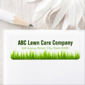 Minimal Lawn Care Landscaping Services Company Etiket (Insitu)