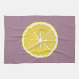 Minimal Lemon Slice Keukenhanddoek
