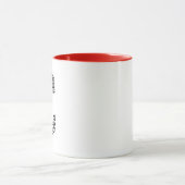 Minimal Letter C Typography Mug Mok (Midden)