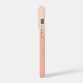 Minimal Letter D Phone Case – Aesthetic Monogram D iPhone Hoesje (Linkerkant)