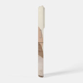 Minimal Letter F Phone Case – Calm Aesthetic Desig iPhone Hoesje (Rechterkant)