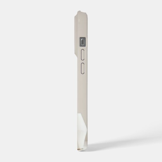 Minimal Letter I Phone Case – Aesthetic Monogram A iPhone Hoesje (Linkerkant)