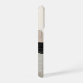 Minimal Letter J Phone Case – Calm Aesthetic Desig iPhone Hoesje (Rechterkant)