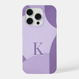 Minimal Letter K Phone Case – Calm Aesthetic Initi iPhone 15 Pro Case