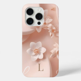 Minimal Letter L Phone Case – Calm Aesthetic Monog