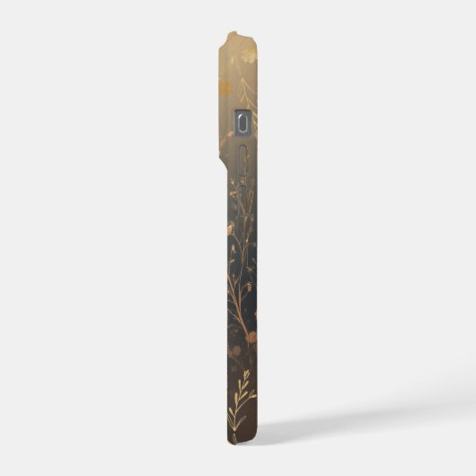 Minimal Letter M Phone Case – Aesthetic Abstract M iPhone Hoesje (Linkerkant)