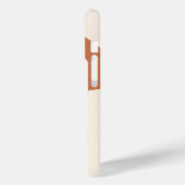 Minimal Letter U Phone Case – Neutral Aesthetic In (Achterkant / Links)