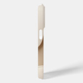 Minimal Letter W Phone Case – Aesthetic Monogram (Achterkant / Rechts)