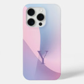 Minimal Letter Y Phone Case – Aesthetic Abstract D (Achterkant)
