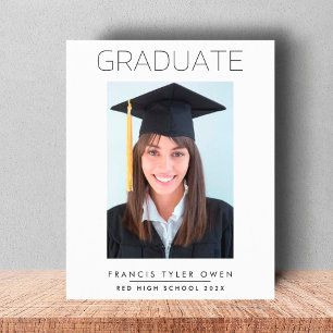 Minimal Lijst 2024 AFSTUDEREN Middelbare School Fo
