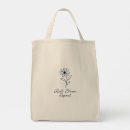 Minimal line art Canvas tas