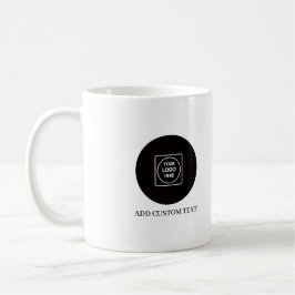 Minimal Logo Business Branding Design mug Koffiemok