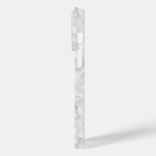 Minimal Luxury Roos-Gold Marble Stone Case-Mate iPhone Case (Achterkant / Links)