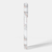 Minimal Luxury Roos-Gold Marble Stone Case-Mate iPhone Case (Achterkant / Rechts)