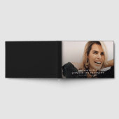 Minimal Memorial Photo & Message Sympathy  Gastenboek (Volledig)