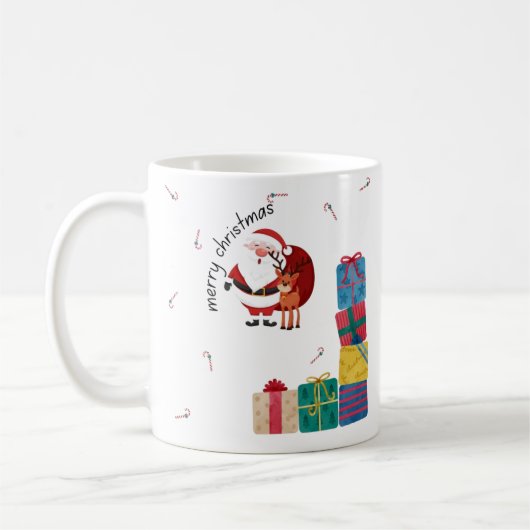 Minimal Merry Christmas Coffee Mug Koffiemok (Links)
